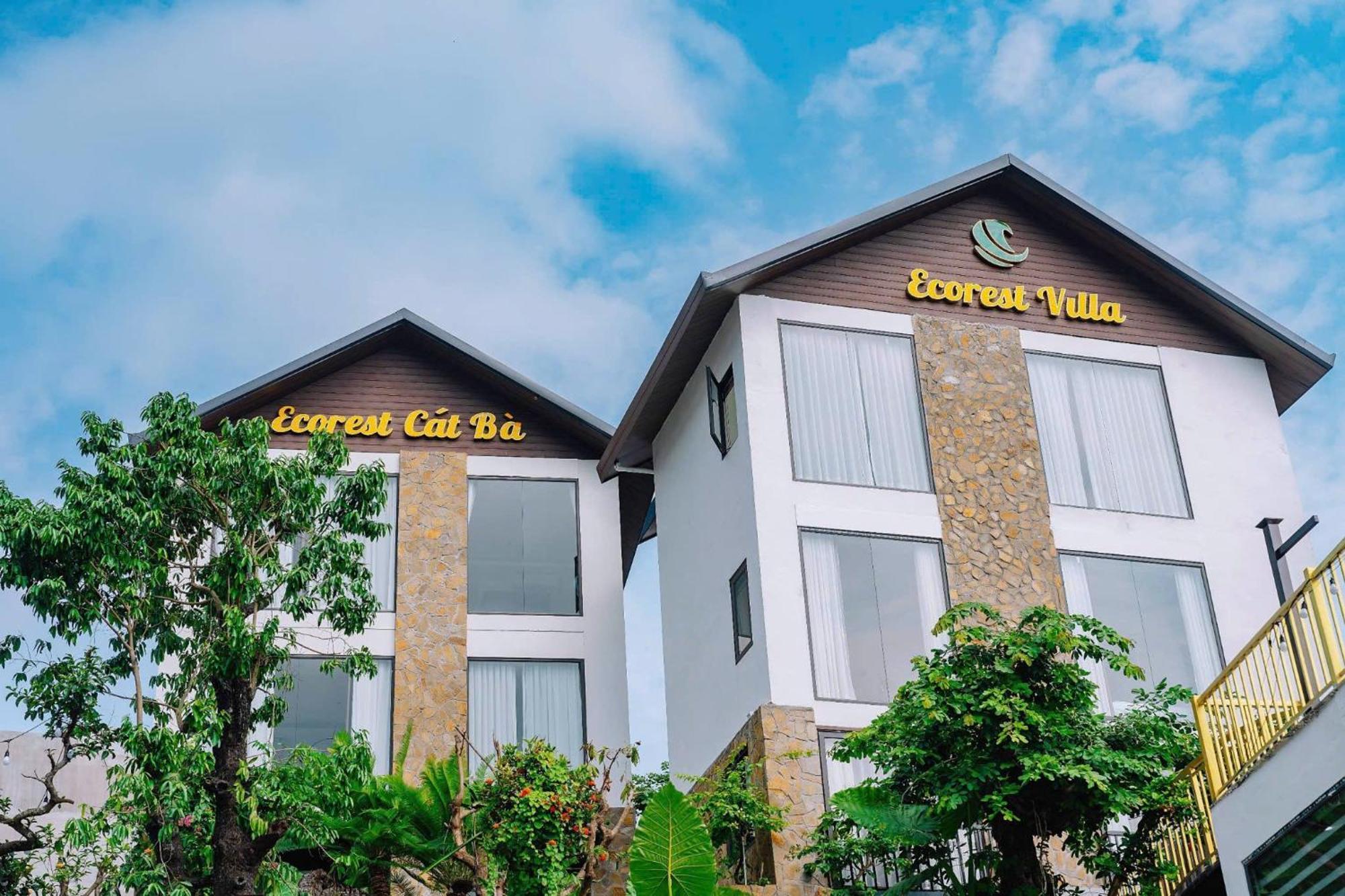 Ecorest Villa Cat Ba Chan Chau Esterno foto