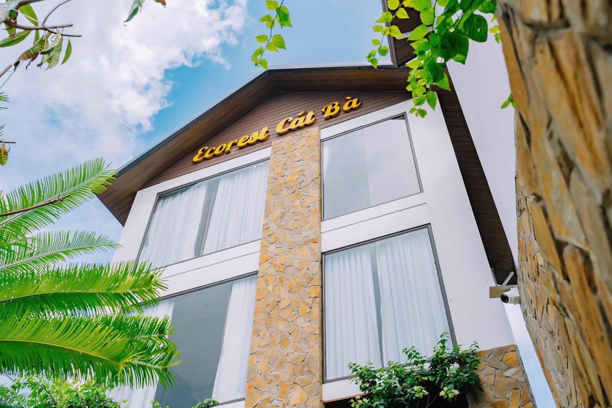 Ecorest Villa Cat Ba Chan Chau Esterno foto